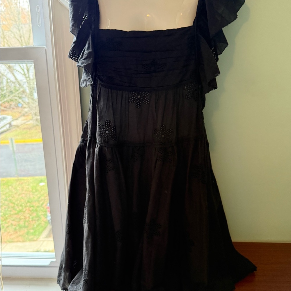 Sunday Best Black Strapless Dress